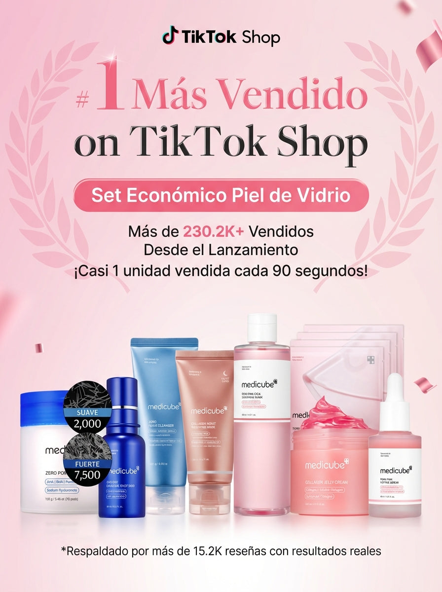 SET OFICIAL GLAS SKIN MEDICUBE
