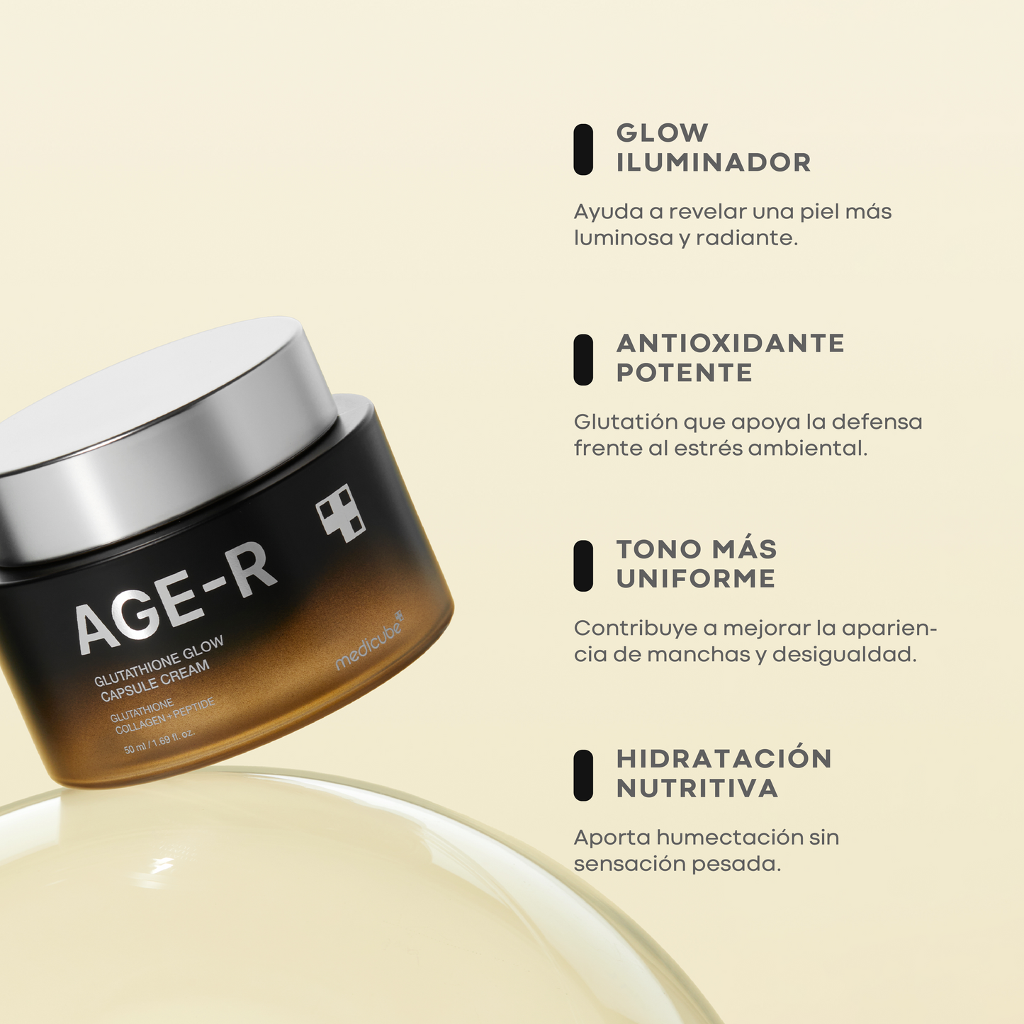 Medicube Glutathione Glow Capsule Cream