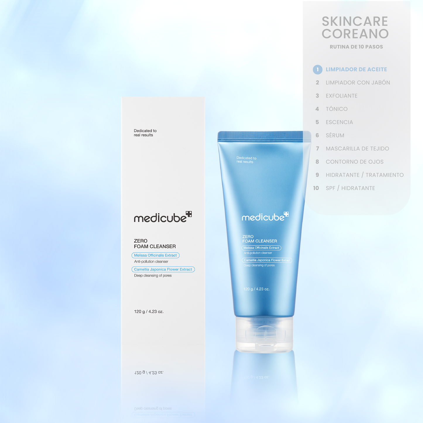 Medicube Zero Pore Clearing Capsule Cleansing Foam – Limpiador Facial