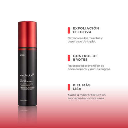Tratamiento Peeling Corporal Antiacné Red Acne