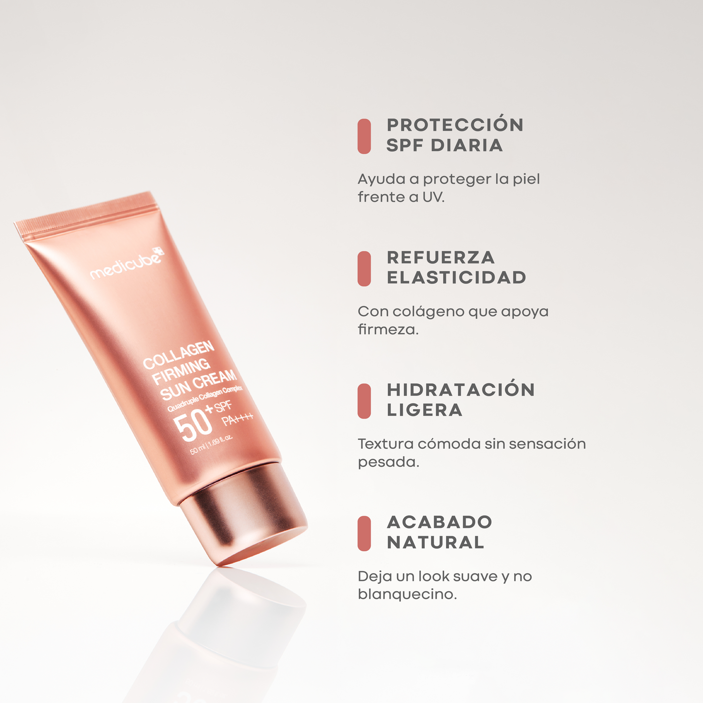 Protector Solar Reafirmante con Colágeno 50 ml