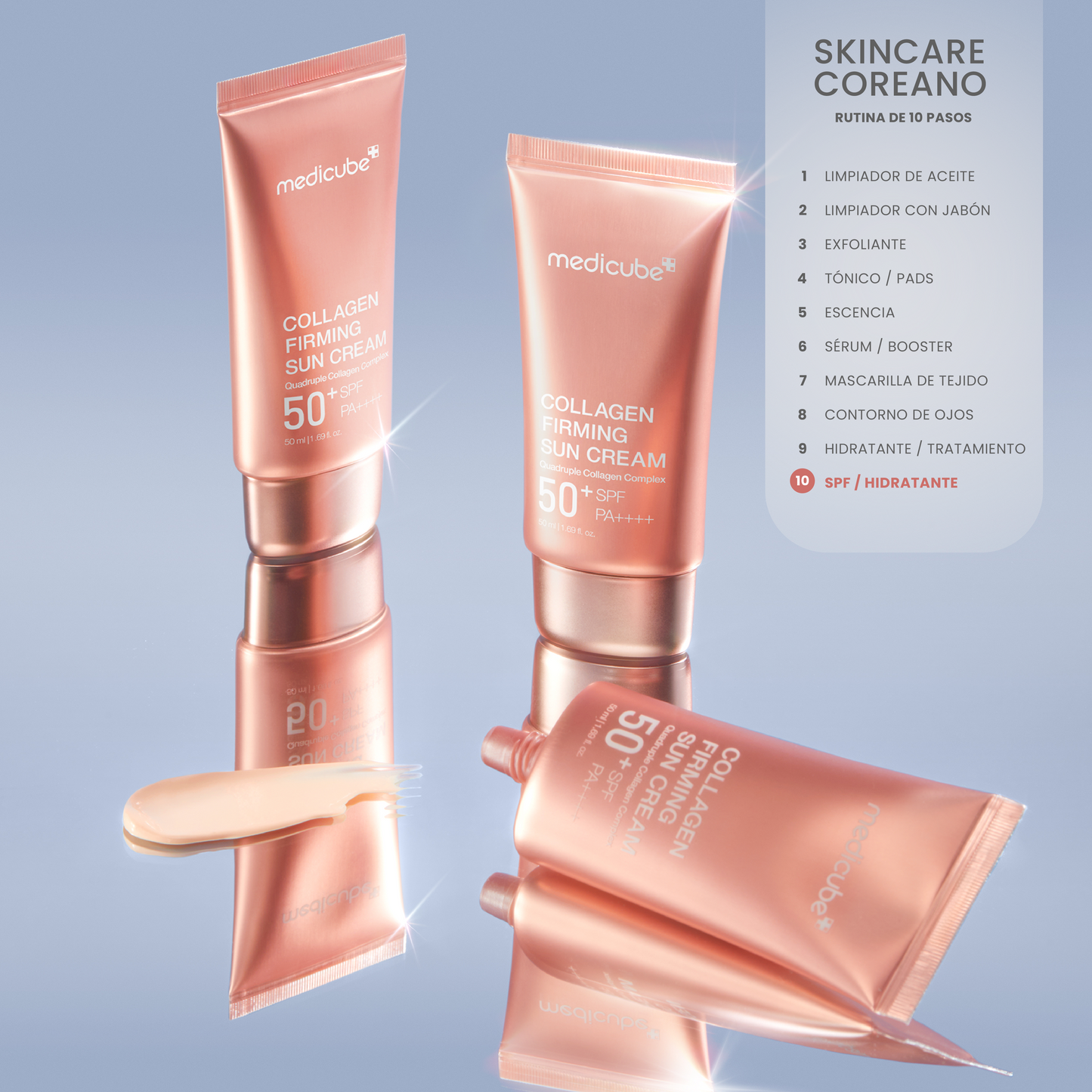 Protector Solar Reafirmante con Colágeno 50 ml