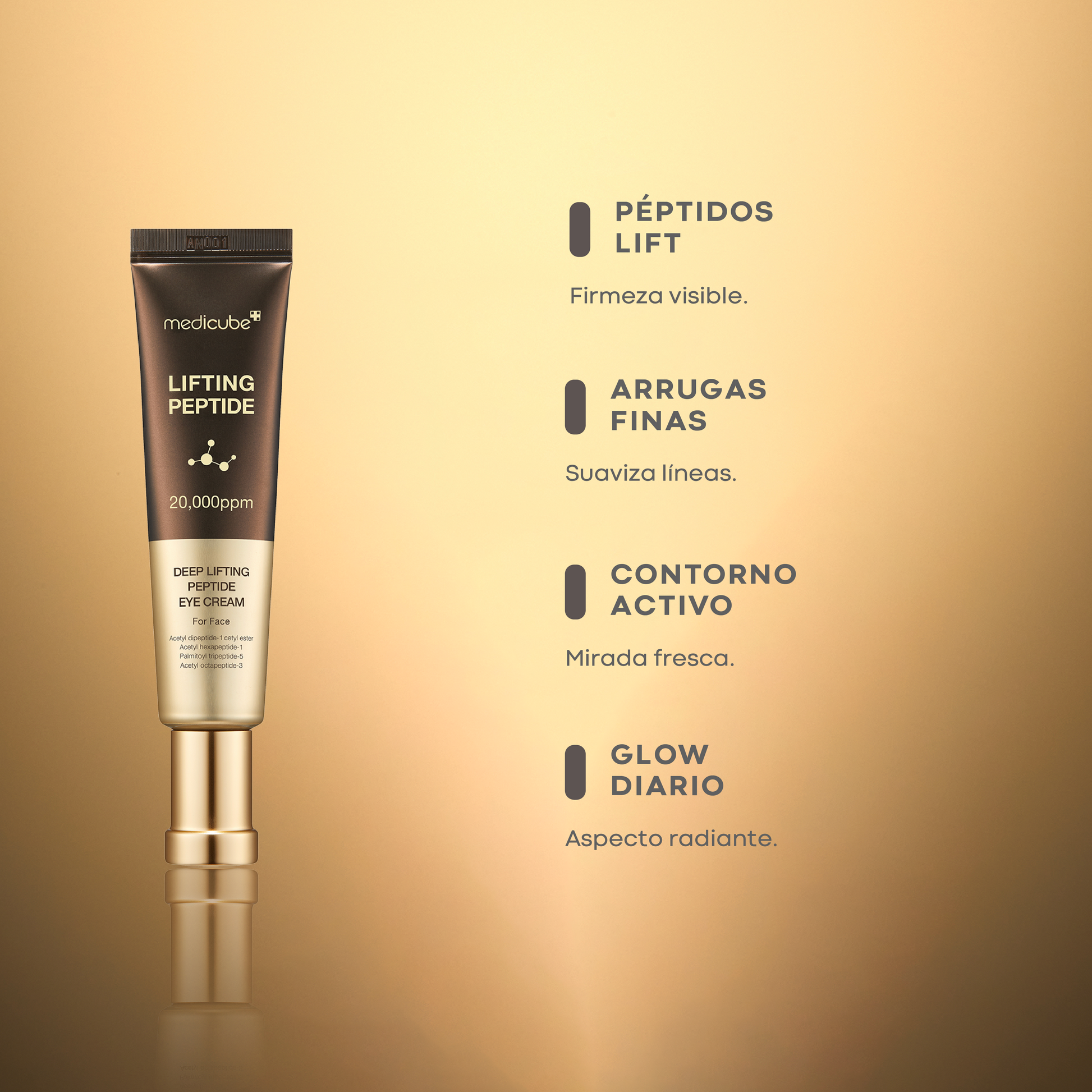 Crema Contorno de Ojos con Péptidos Efecto Lifting Profundo 30 ml