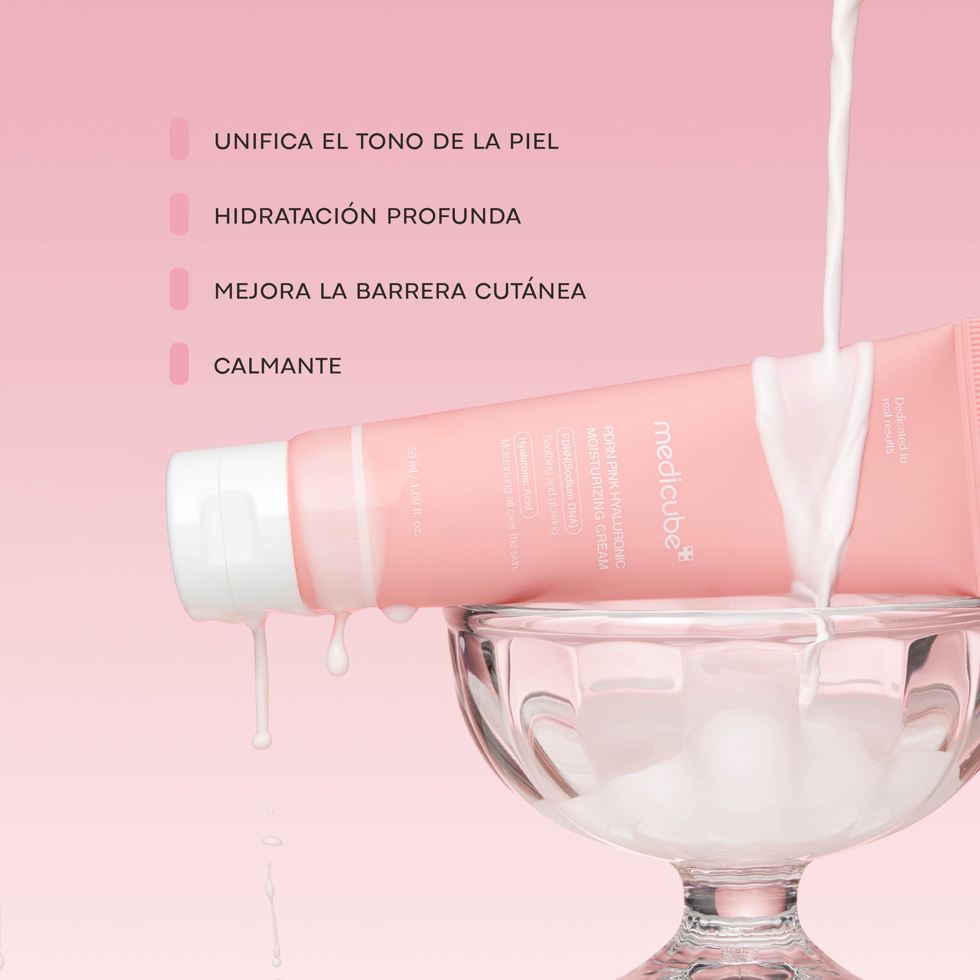 Medicube PDRN Pink Hyaluronic Moisturizing Cream 50 ml