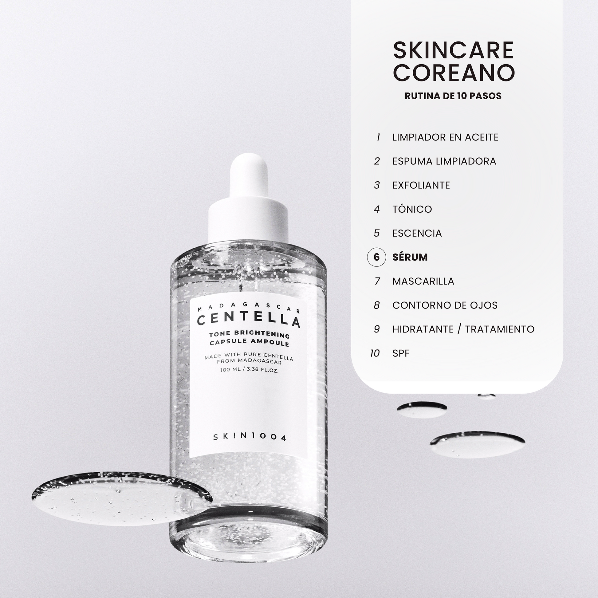 SKIN1004 Madagascar Centella Tone Brightening Capsule Ampoule 100ml