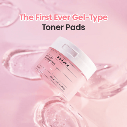 Biodance Collagen Gel Toner Pads son los primeros pads de tóner a base de gel que hidratan y unifican la piel. Perfecto para una rutina de cuidado de la piel rápida y sencilla que aporta brillo y mejora la textura de la piel.