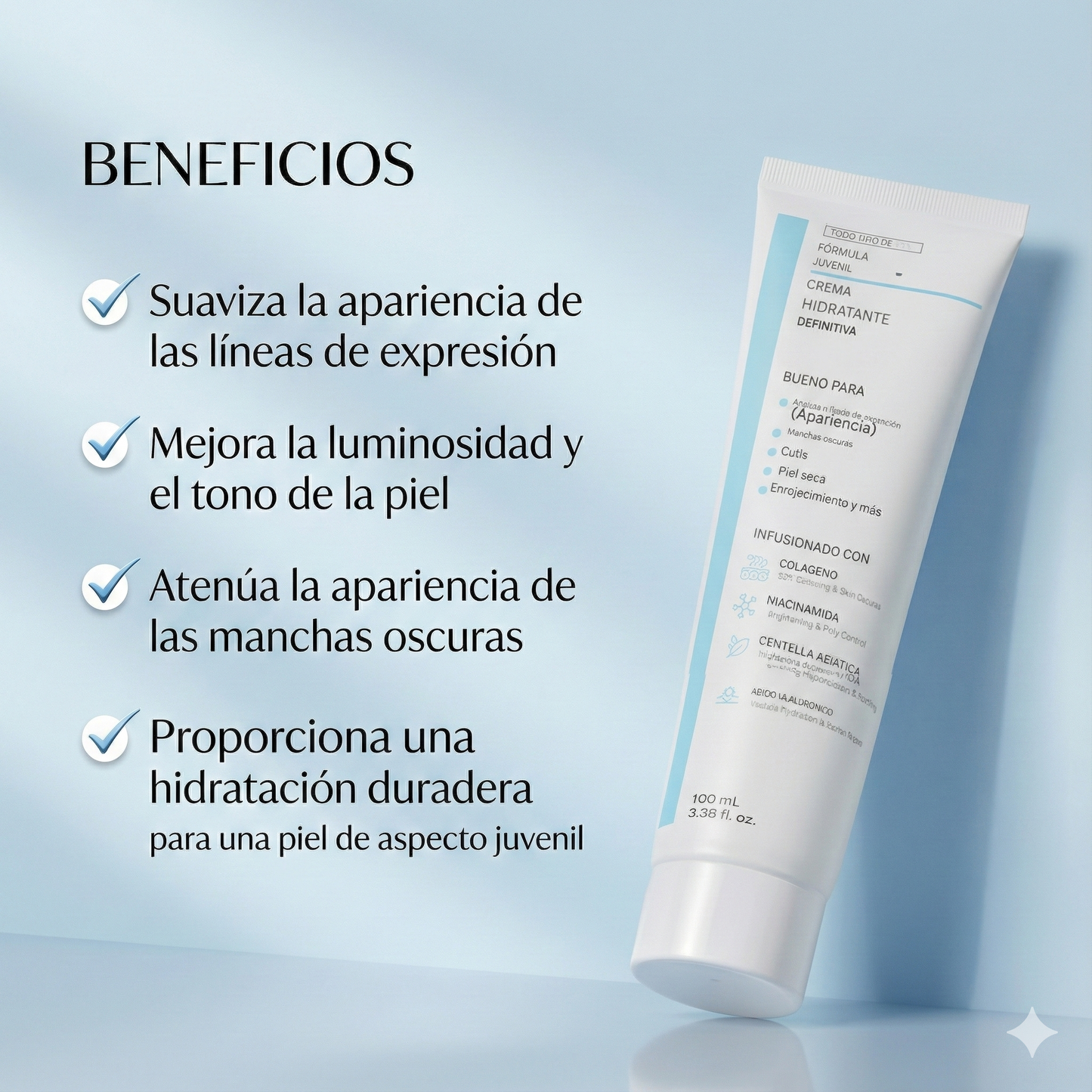 Crema Facial Rejuvenecedora Coreana