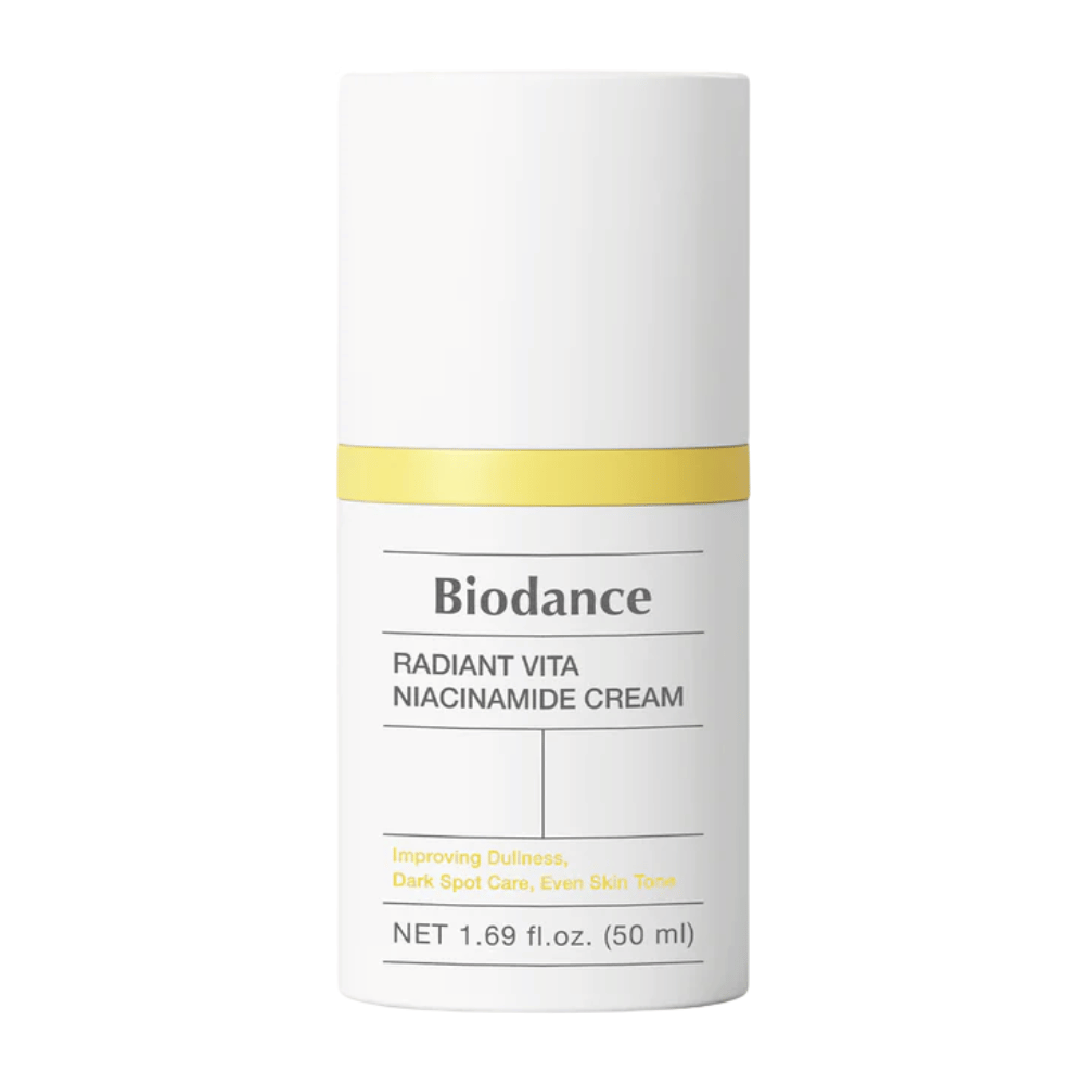 Biodance Pore Perfecting Collagen Peptide Cream 50 ml imagen del producto empaque blanco con detalle rosa