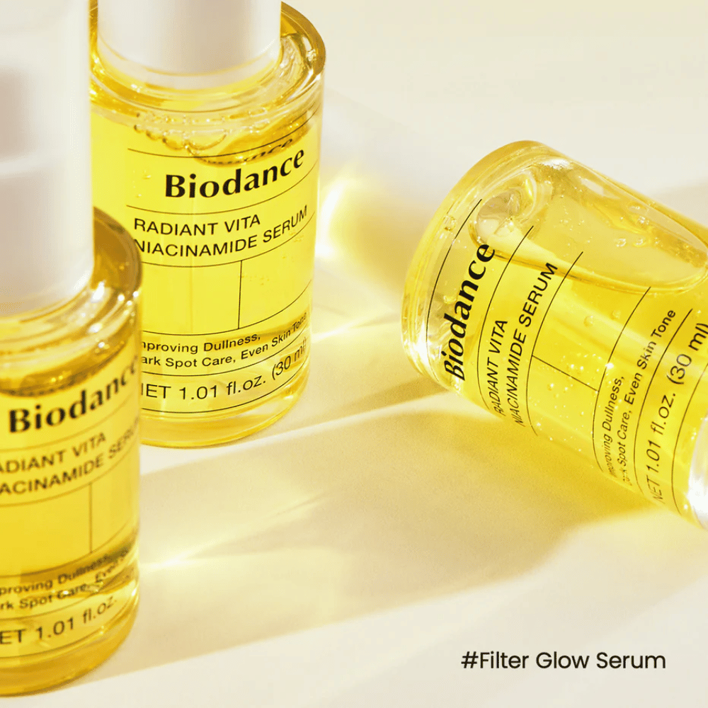Biodance Radiant Vita Niacinamide Serum 30 ml – suero iluminador con niacinamida para brillo y tono de piel uniforme