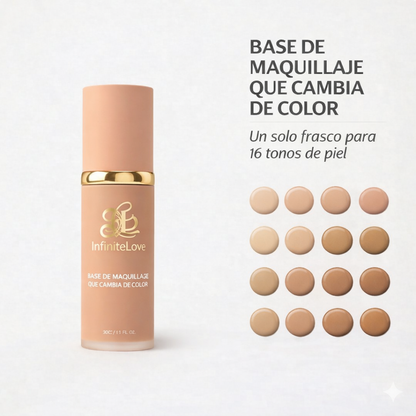 Base de Maquillaje Antiedad con SPF 50 – Se Adapta a tu Tono de Piel