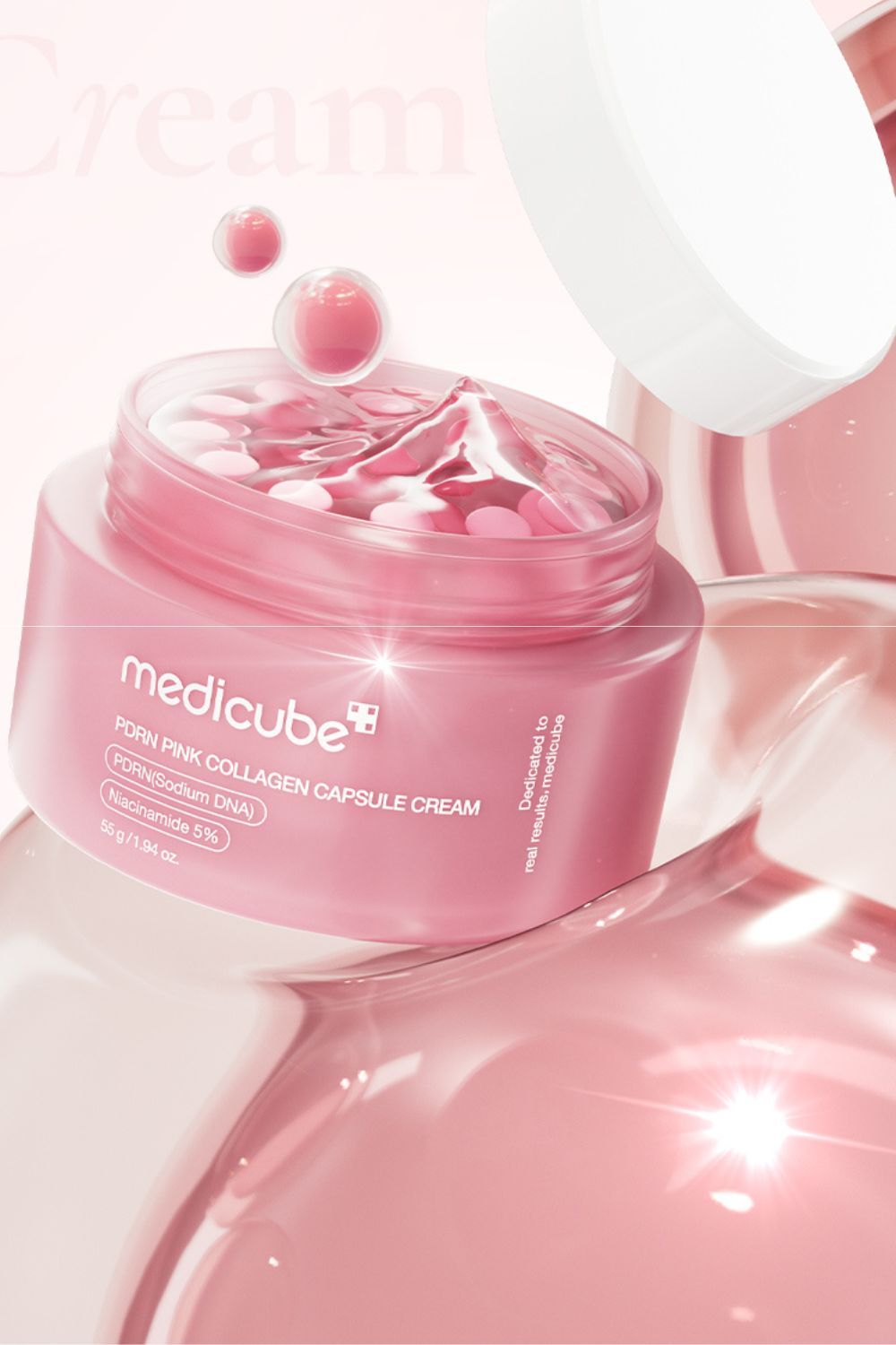 Crema con PDRN y Colágeno Rosa Devuélvele la vida a tu piel